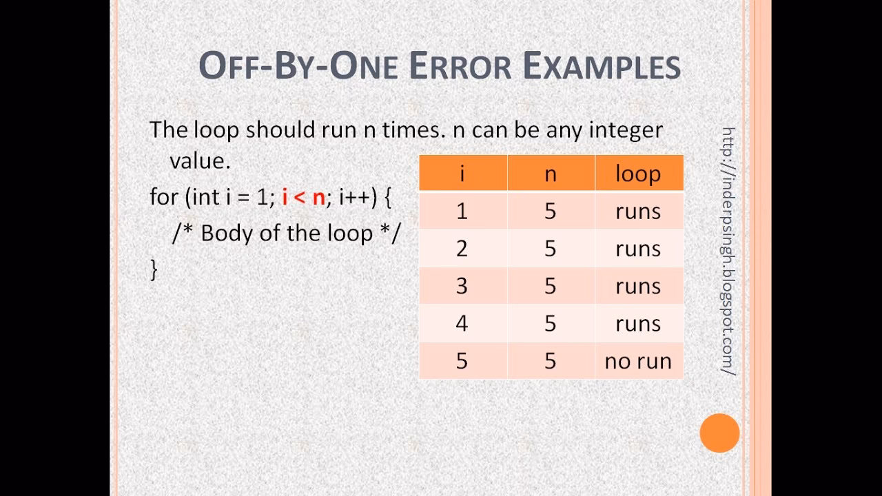 How to avoid off-by-one errors?