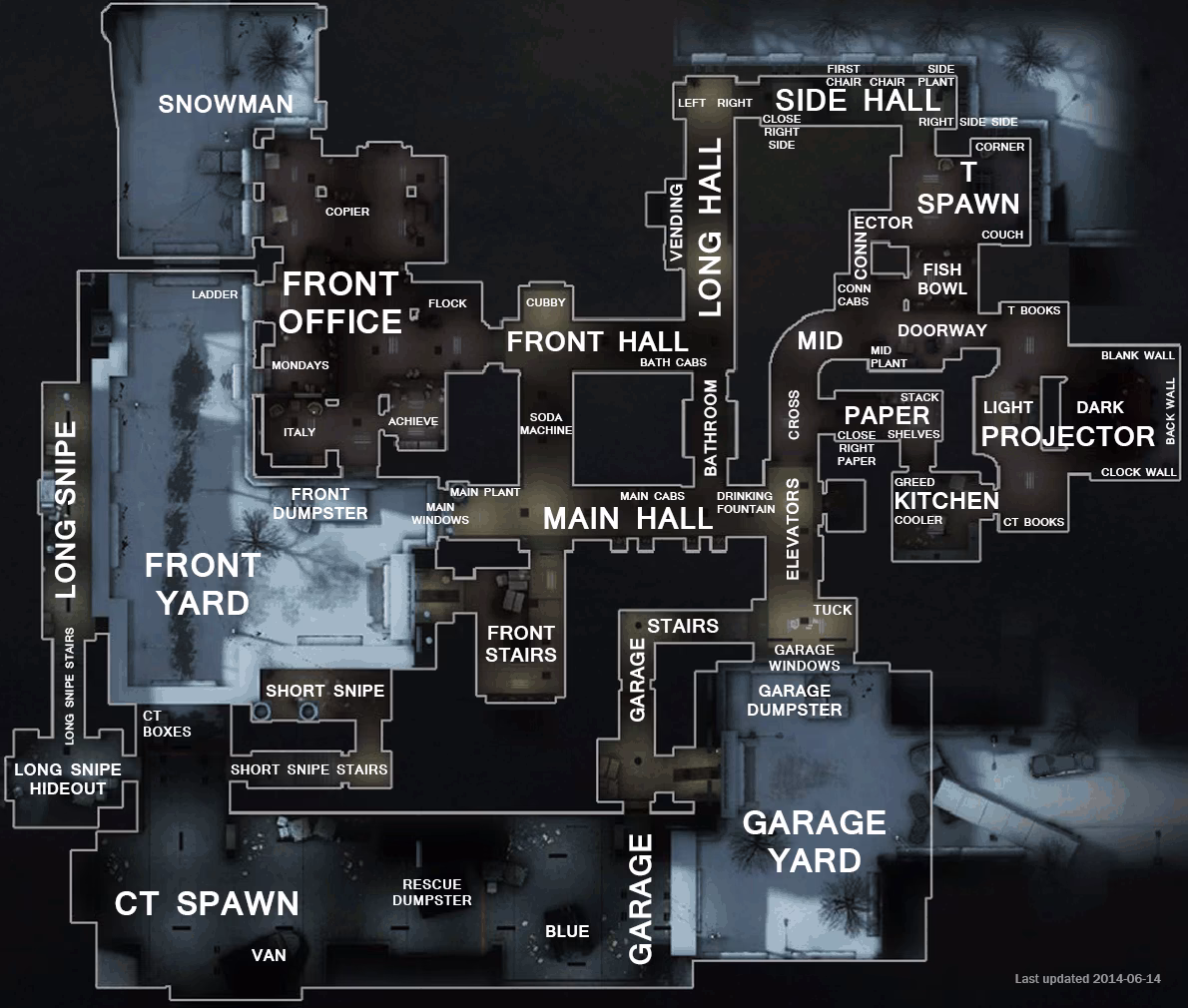How long did it take to make a CS_office map?