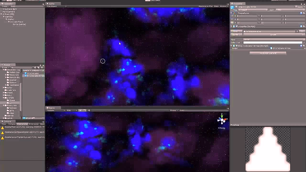 How do I use offscreen indicators in Unity 3D?