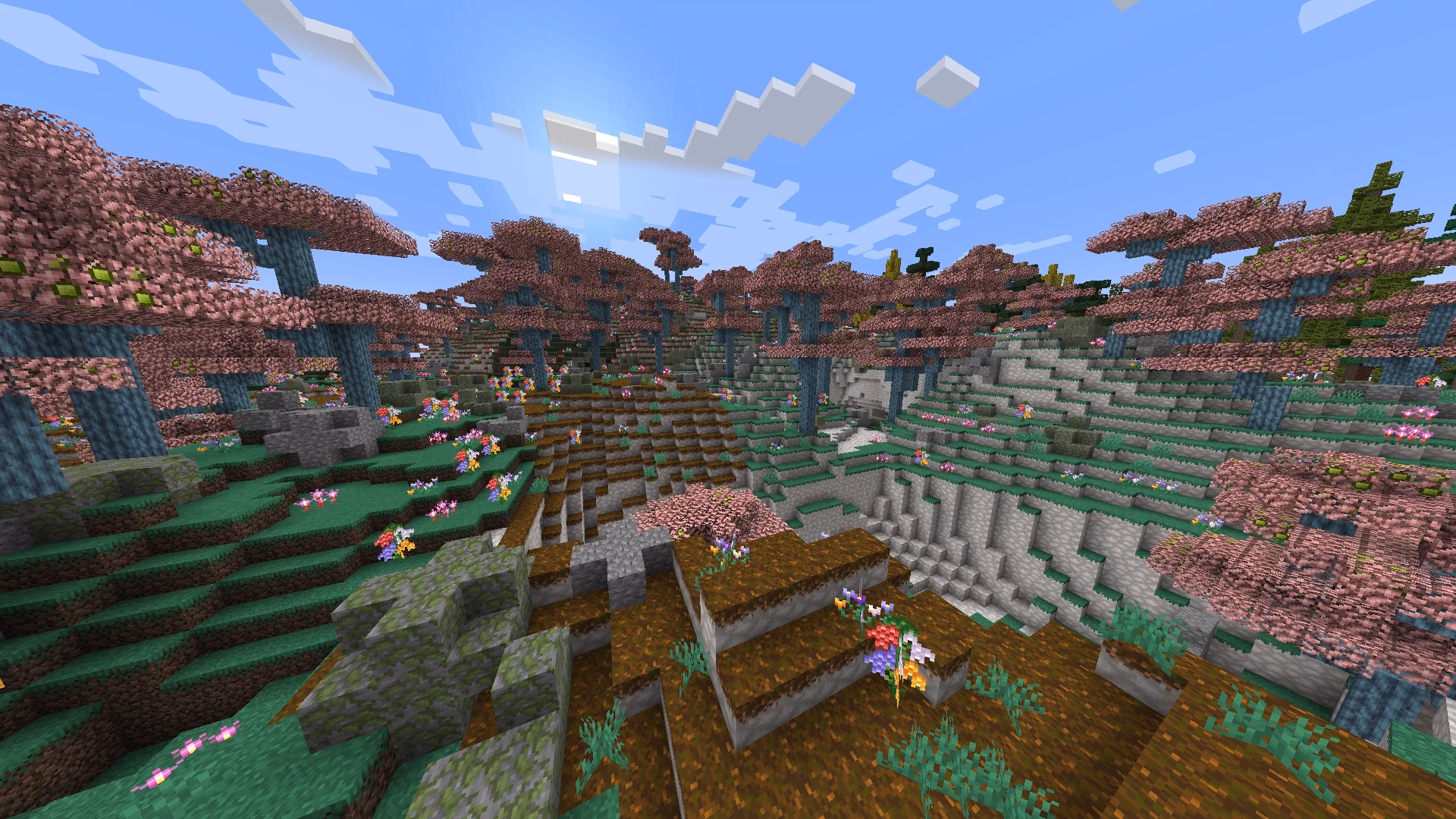 What is Oh the biomes we've gone?