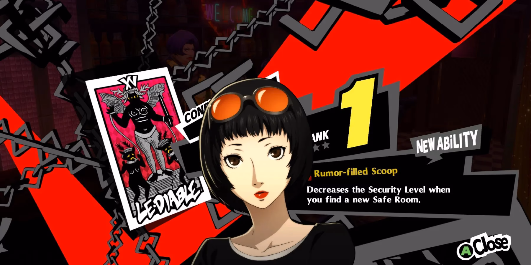 Is Ohya Ichiki (Devil) a Persona 5 royal confidant?