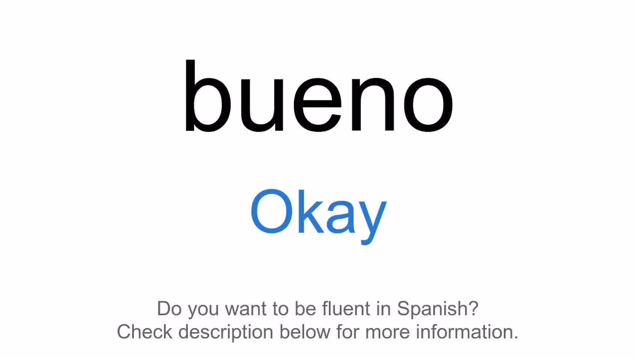 What does Bale mean in Spanish?