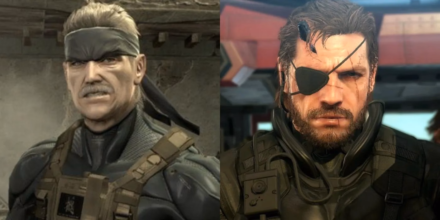 Why does Solid Snake look like a big boss?