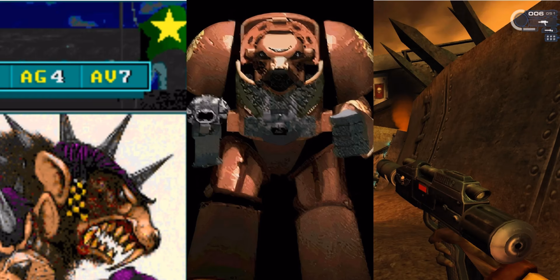 Which video game was based on Warhammer 40,000?