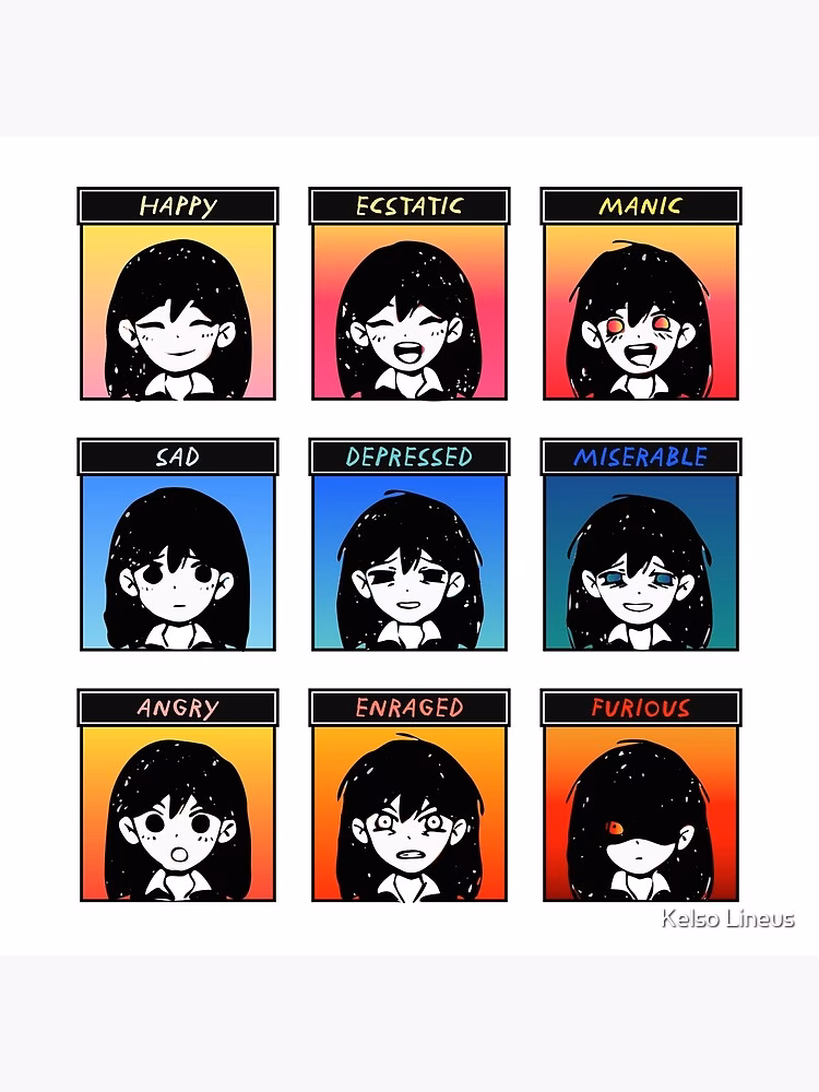 What is the emotion chart in Omori?