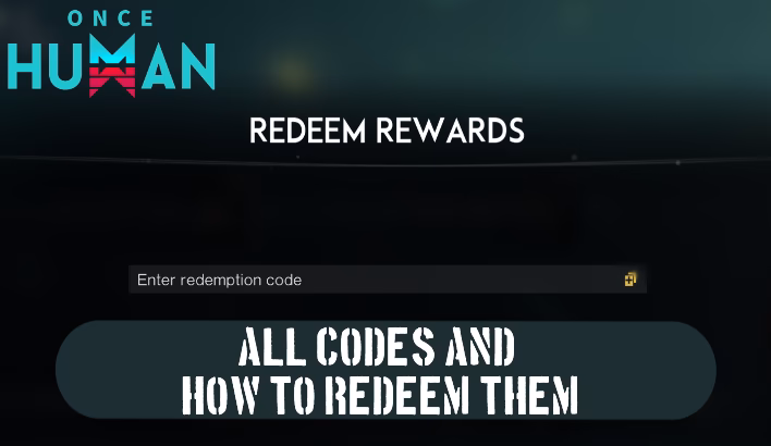 How do I redeem codes in once human?