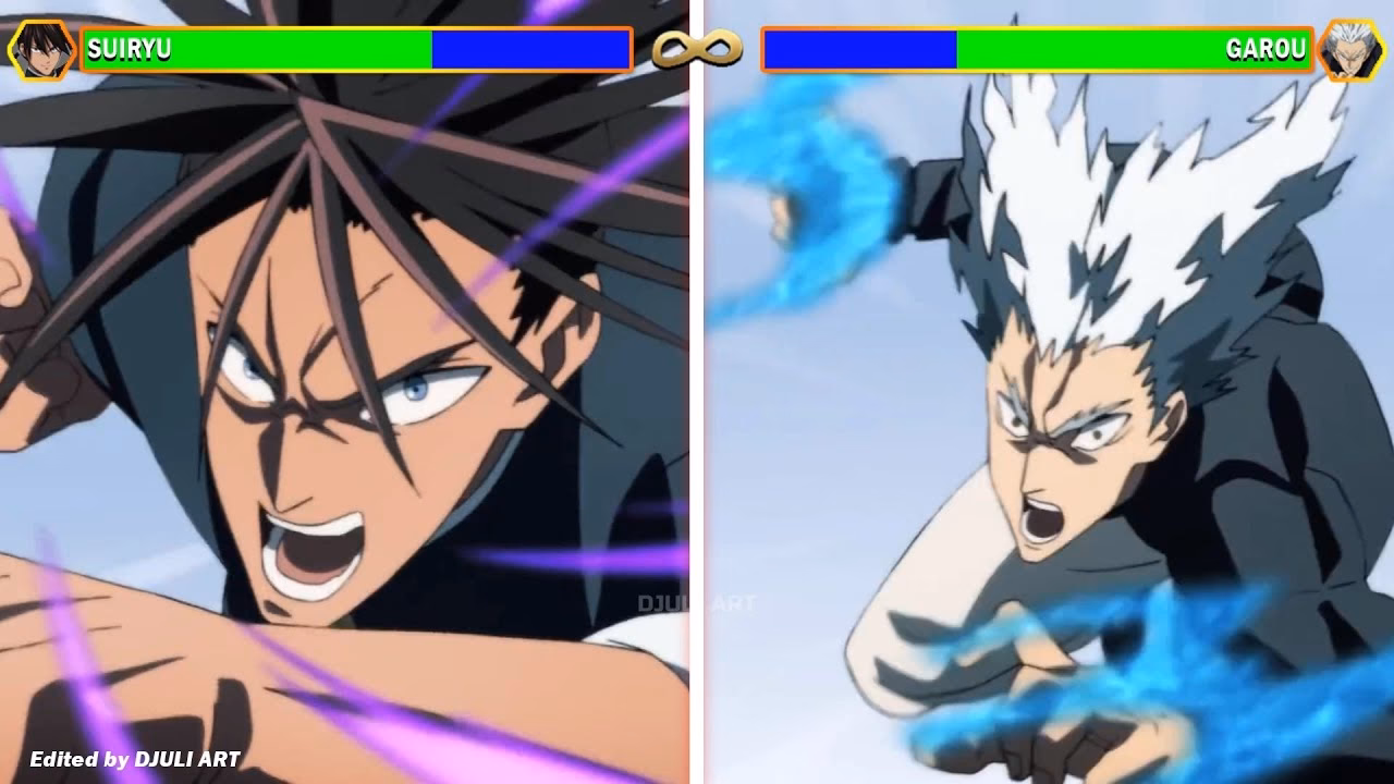 What happened between Garou and Suiryu?