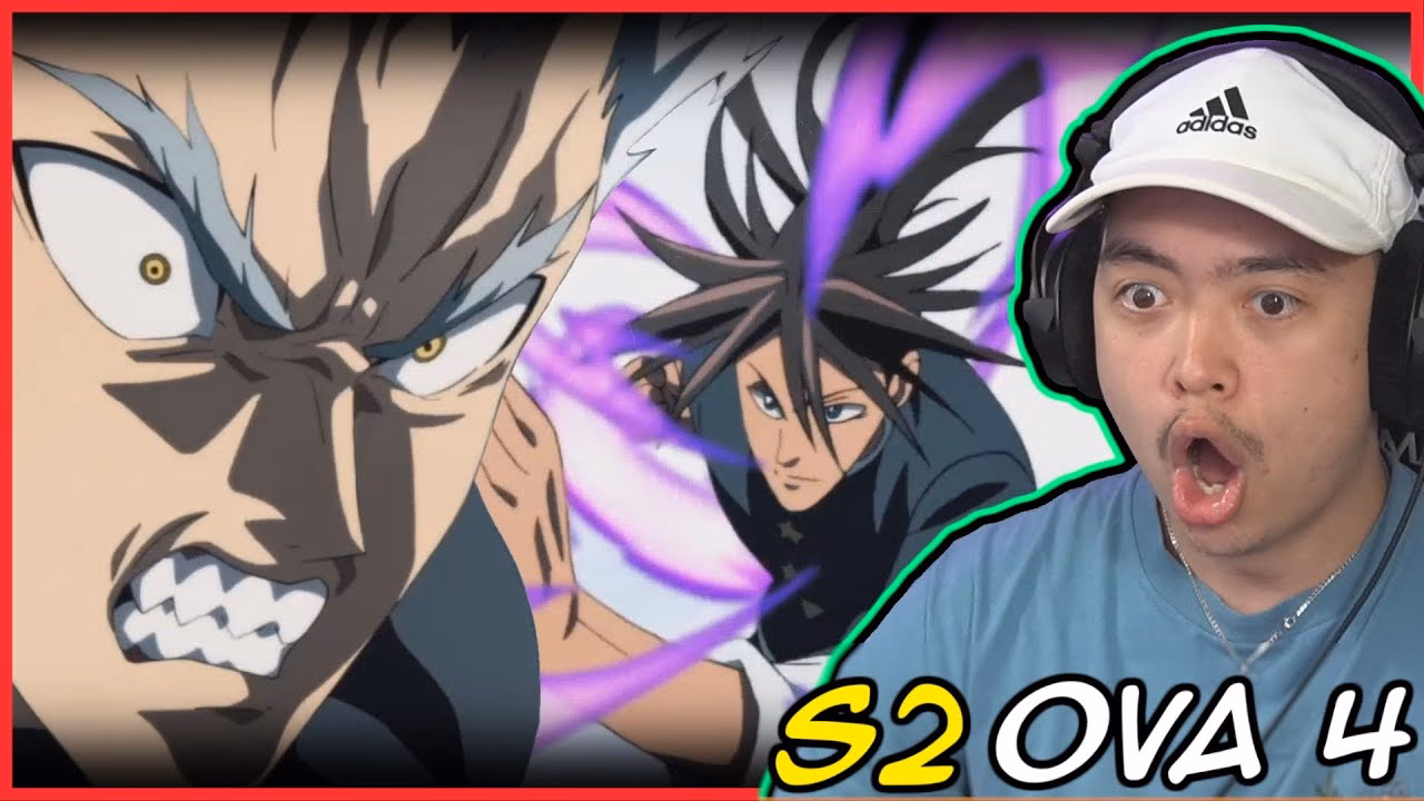What was Garou's gesture in One-Punch Man?