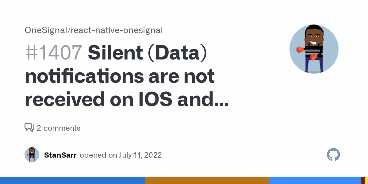 What is a silent notification?