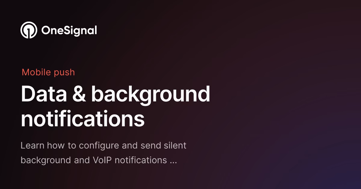What is OneSignal SDK setnotificationwillshowinforegroundhandler?
