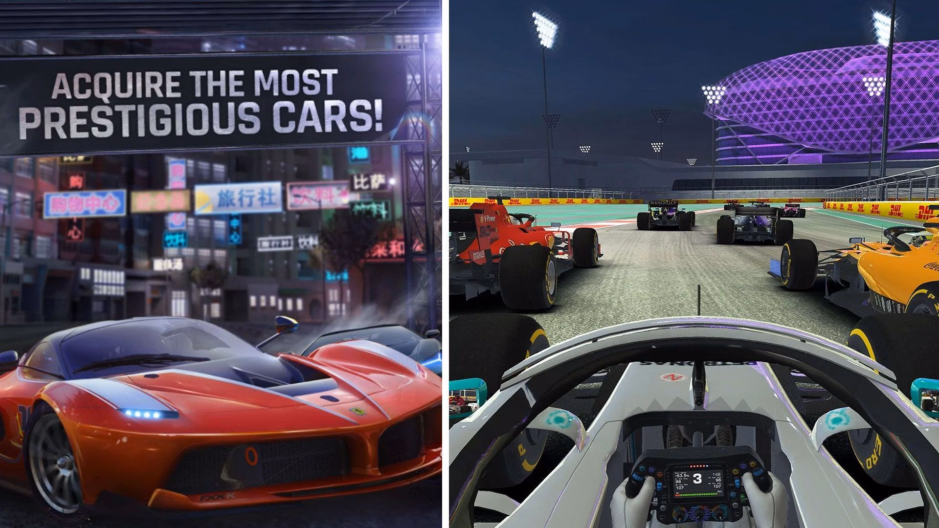 What are racing games?