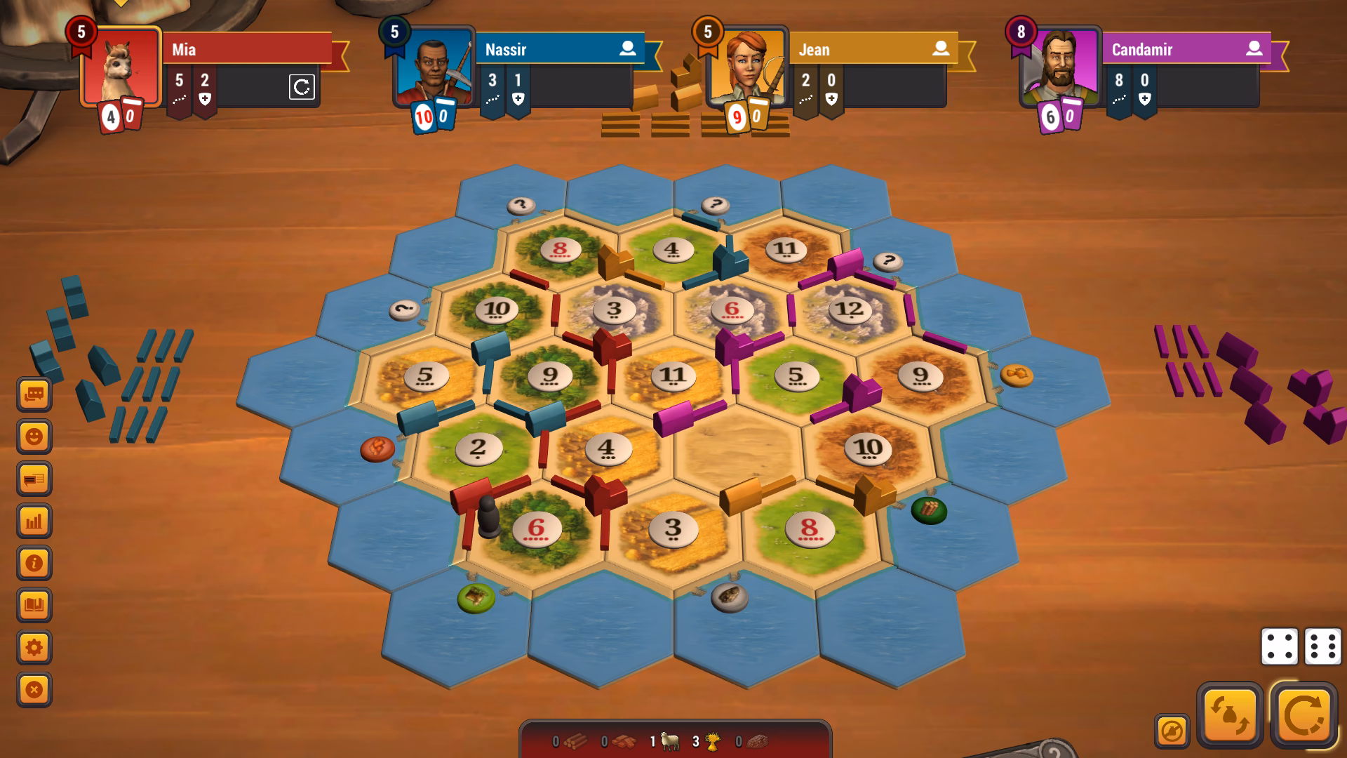 Is Settlers of Catan an online board game?