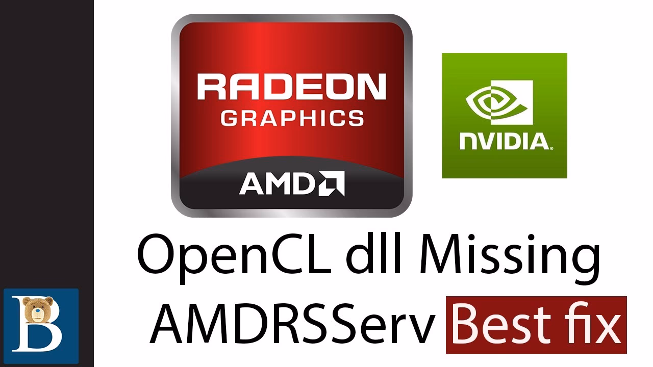 Why is OpenCL DLL missing?