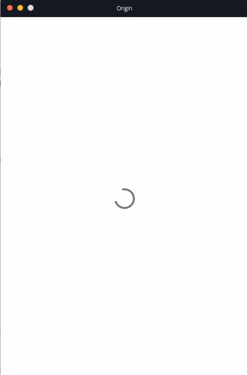 Why is Origin not opening?