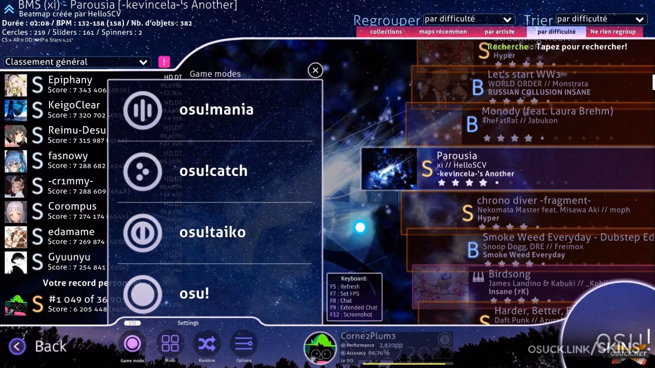How do I install OSU skin?