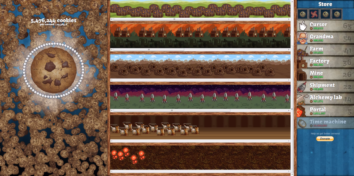 What are the best games like Cookie Clicker?