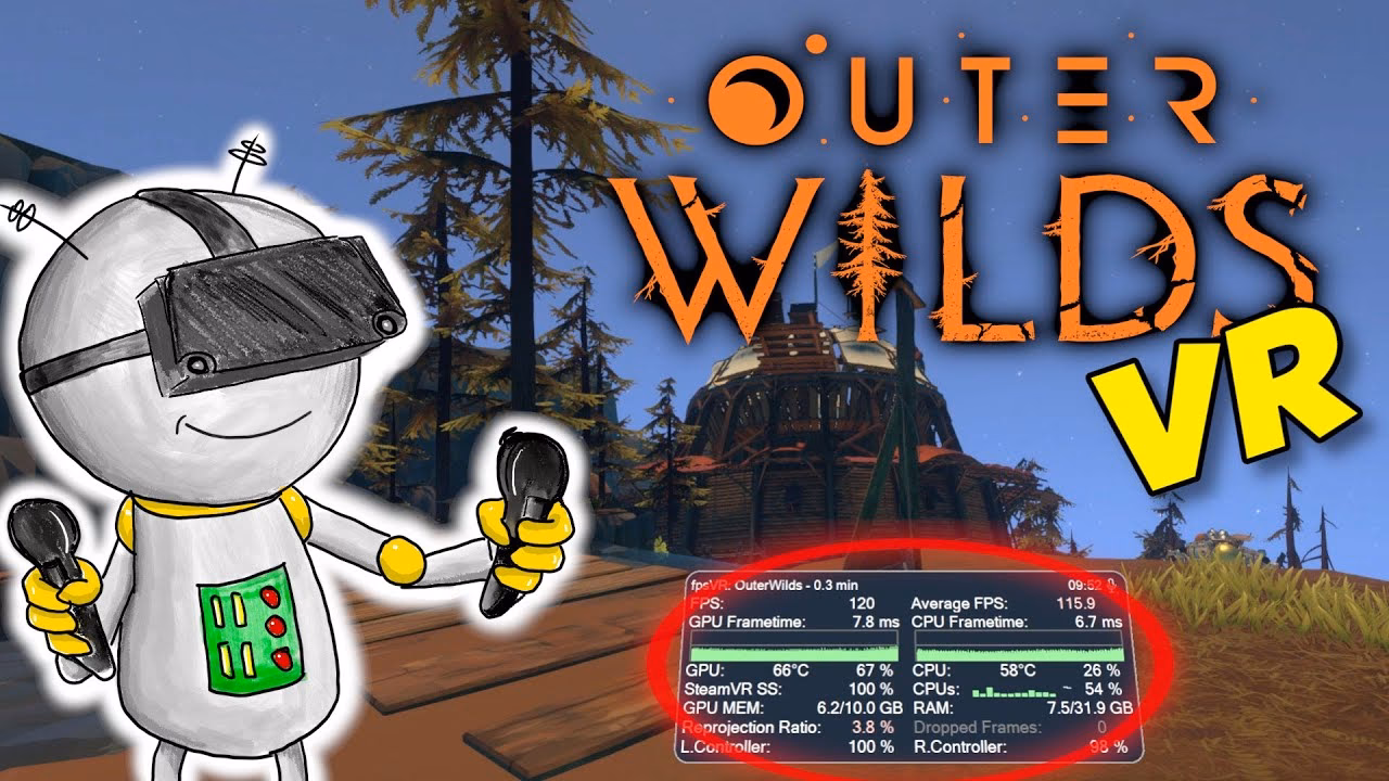 How do I disable VR theatre mode in Outer Wilds?