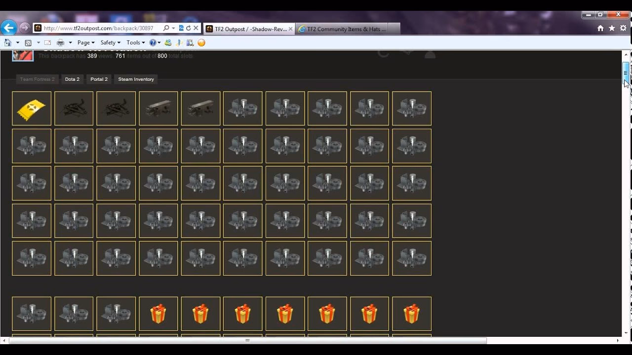 How do I donate to TF2 outpost?