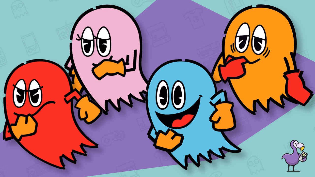 How many ghosts are there in Pac-Man?