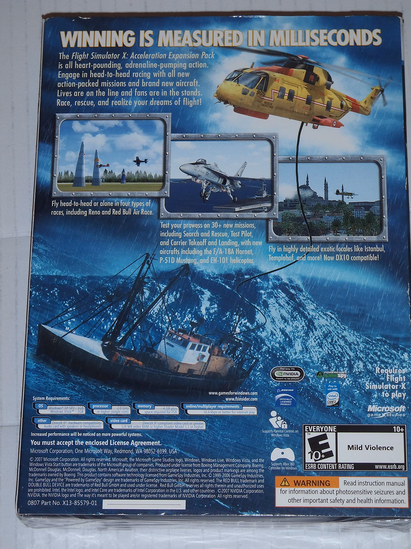 What is the FSX acceleration addon pack?