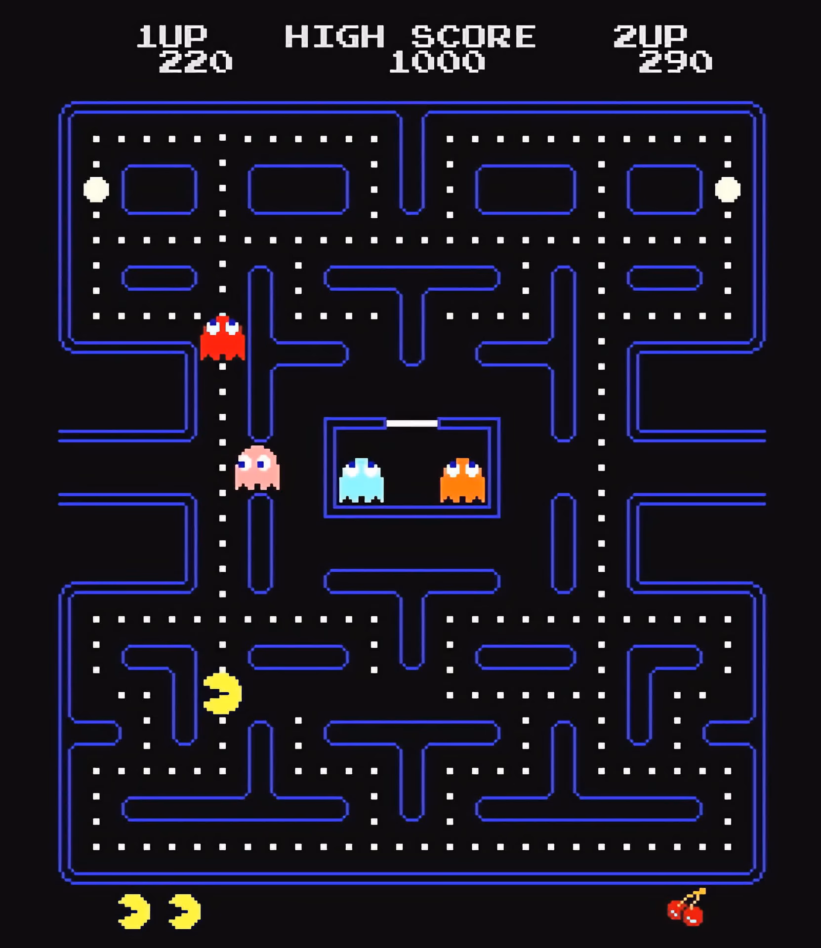 How do you know if Pac Man is a ghost?