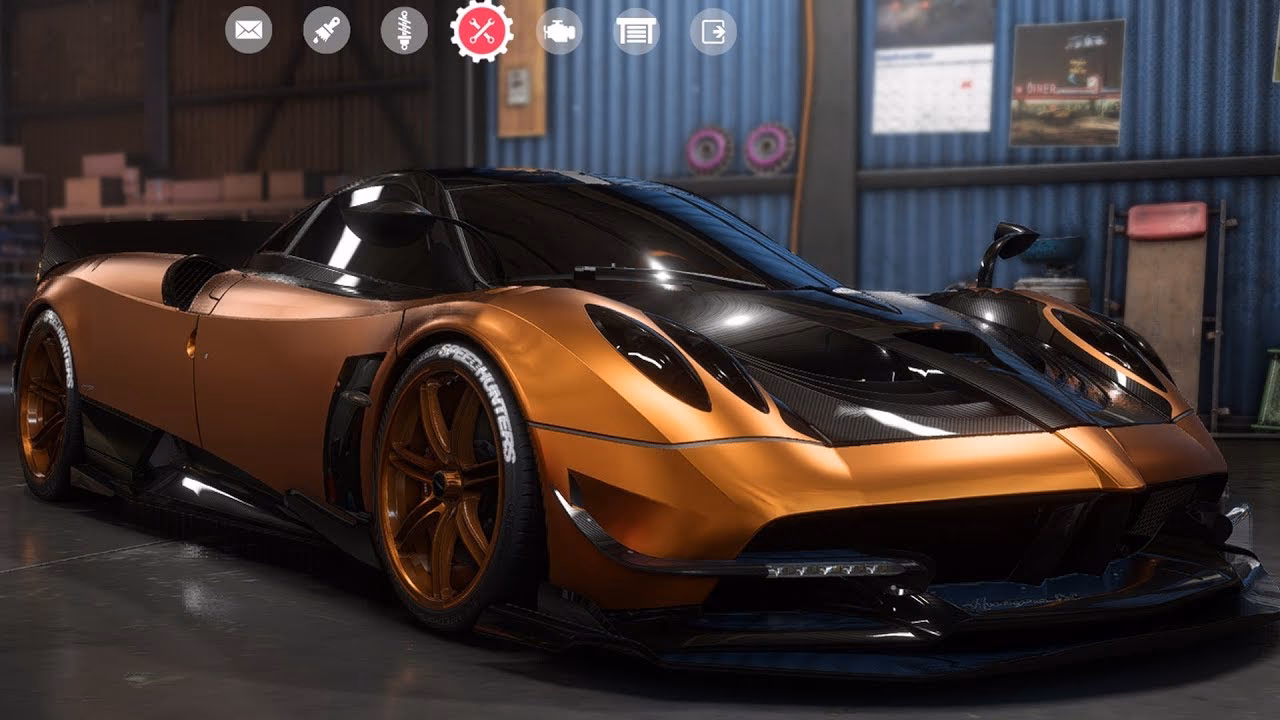 Where can I find Natalia Nova's Pagani Huayra?