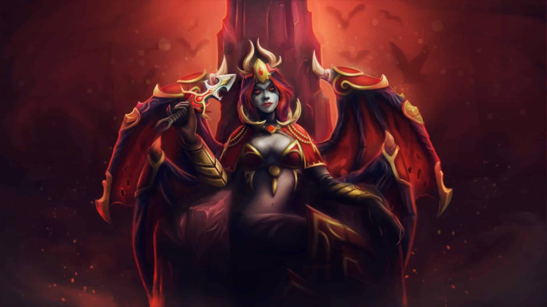 Why is Queen of pain on the midline?