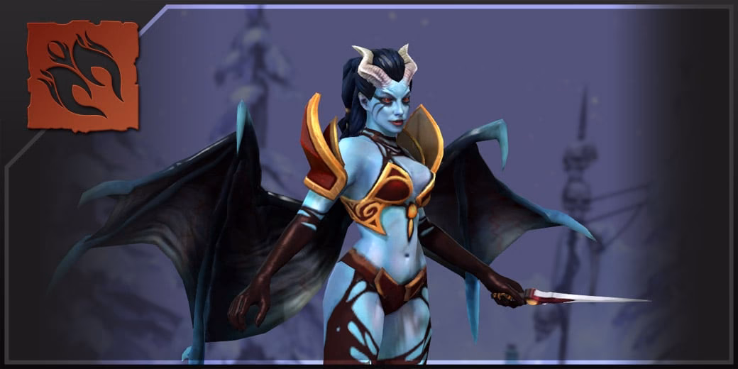 Why is Queen of pain on the midline?