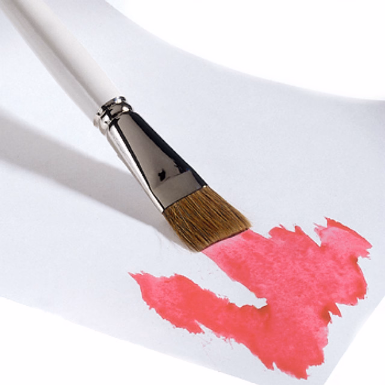 Why do artists use paint brushes?