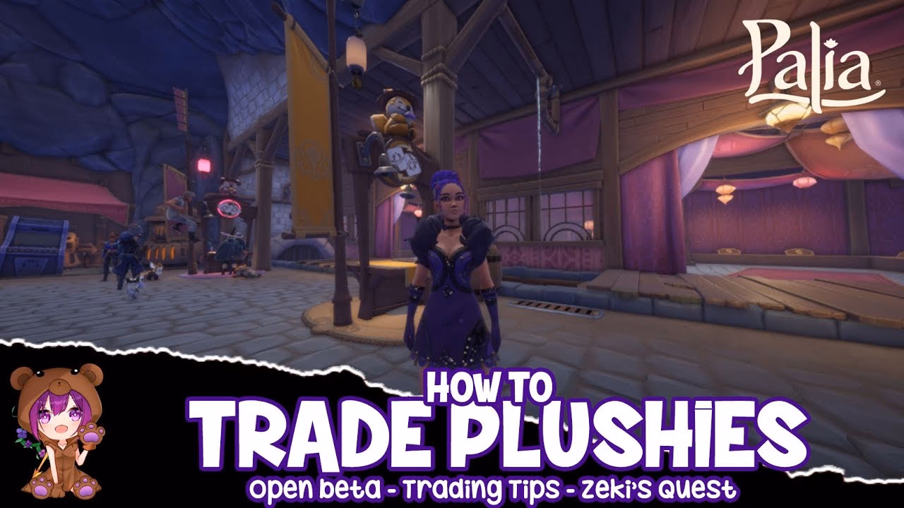 Does Palia have plush trading?