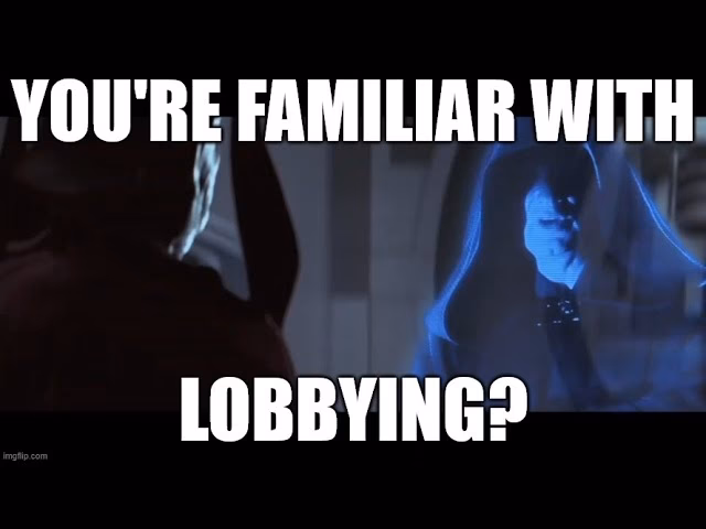 Will Darth Sidious make something legal?