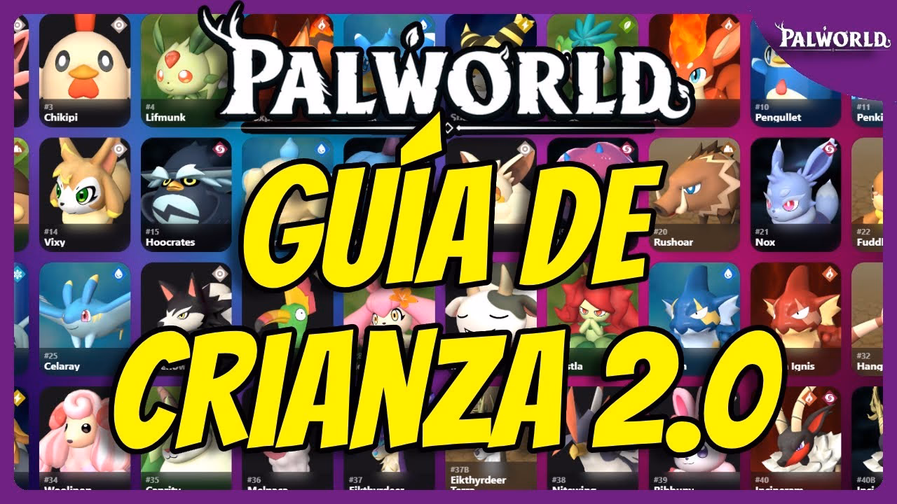 ¿Qué necesitas para criar criaturas en palworld?