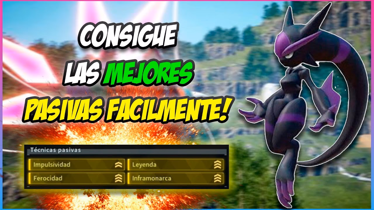 ¿Qué son las técnicas pasivas en palworld?