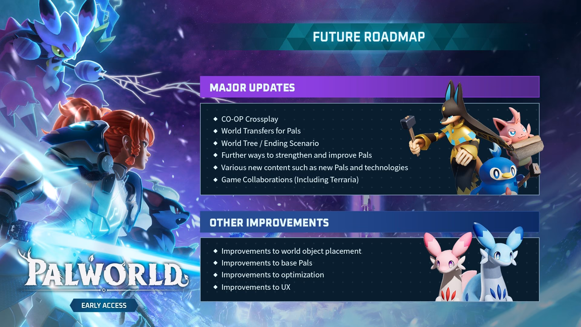 What is a patch note for palworld?