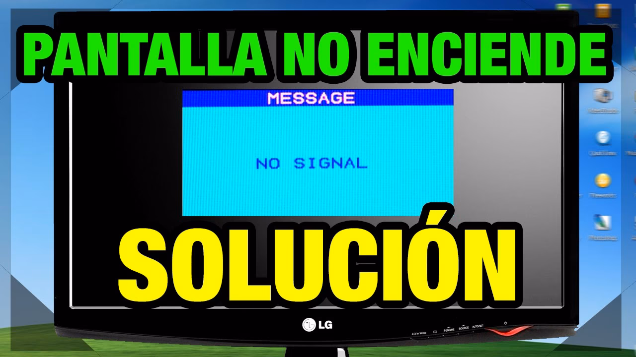 ¿Por qué mi pantalla sigue sin encenderse?