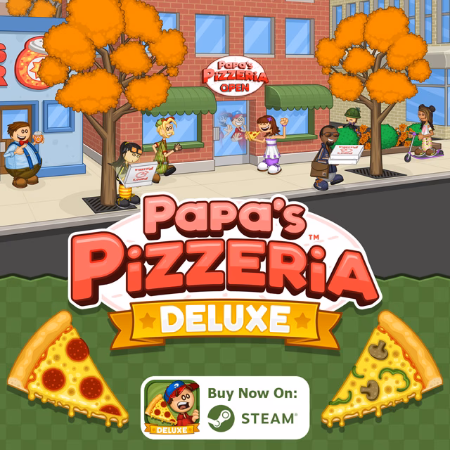 What is Papa's pizzeria deluxe?