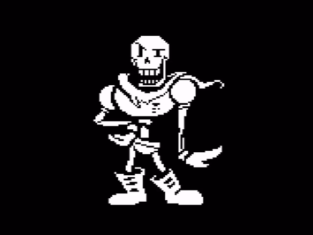 Why is Papyrus a non-violent boss battle?