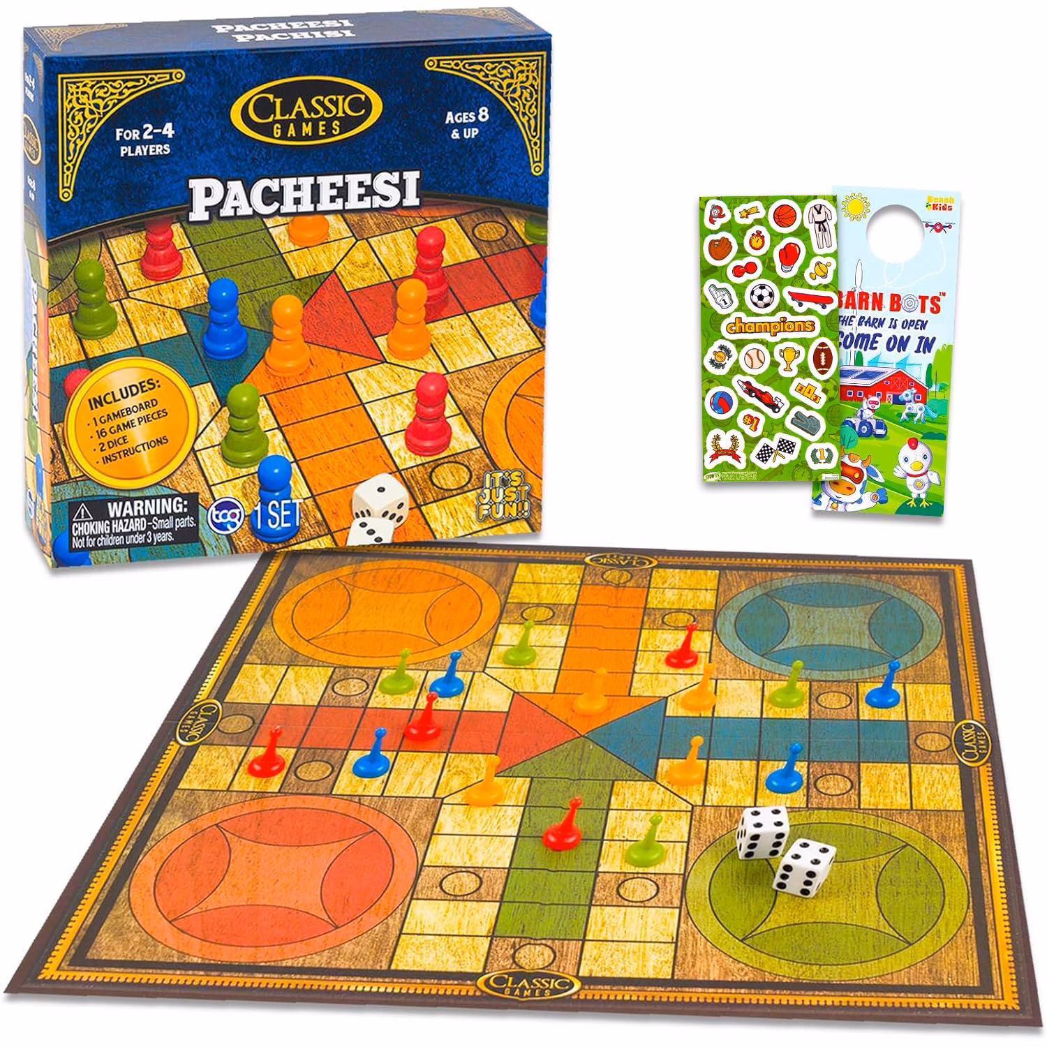 ¿Qué ofrece Parcheesi playspace?