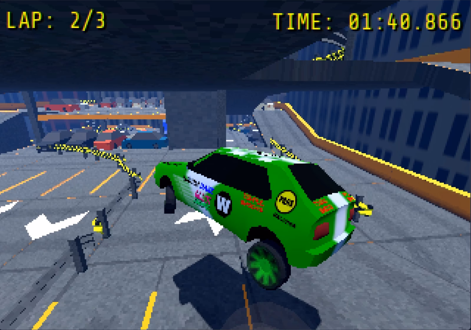 Is parking garage rally circuit available on Steam?