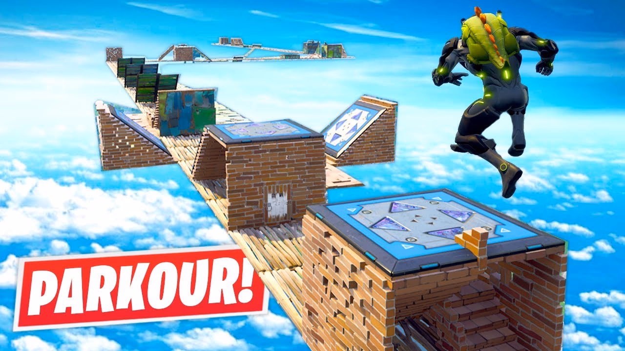 Is there a parkour course in Fortnite?
