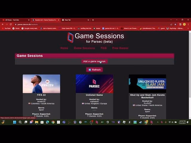 What is a parsec Arcade Community Server?