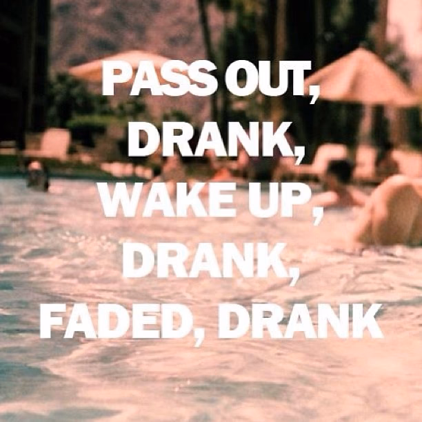 How do you keep a person from passing out drunk?