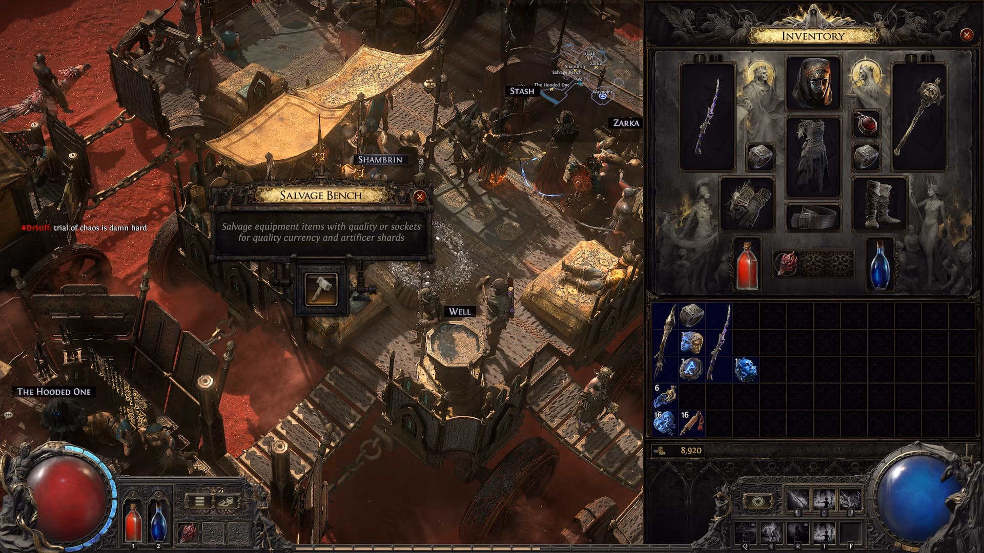 Which items override the socket mechanics?