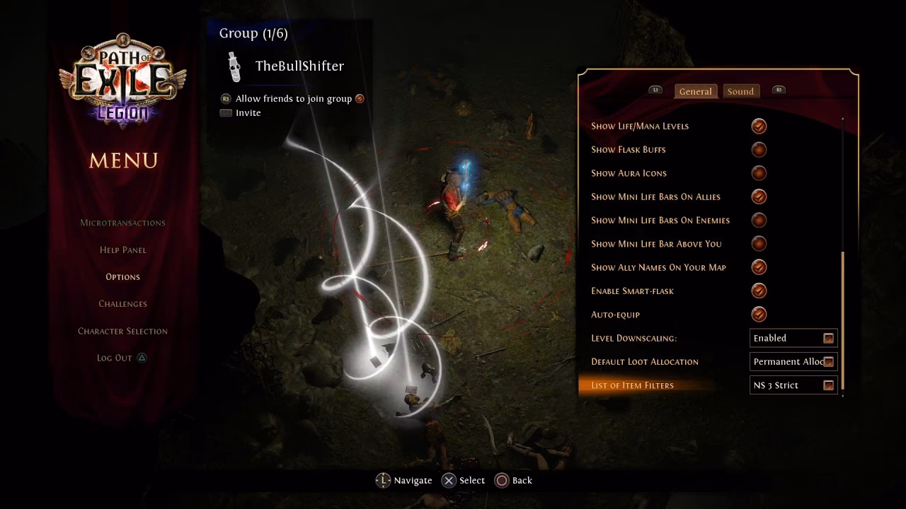 How do I use item filters?