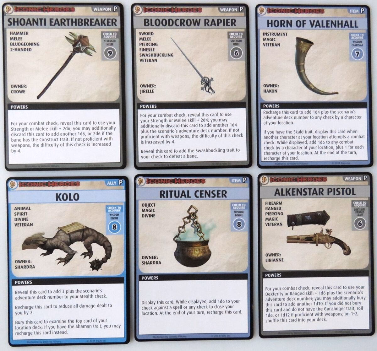 What is included in the Pathfinder Adventure card game core set?