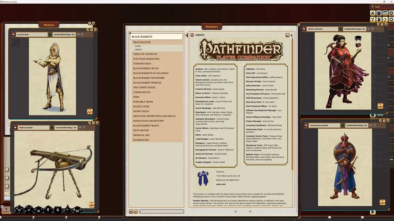 Who owns Pathfinder & Kingmaker?