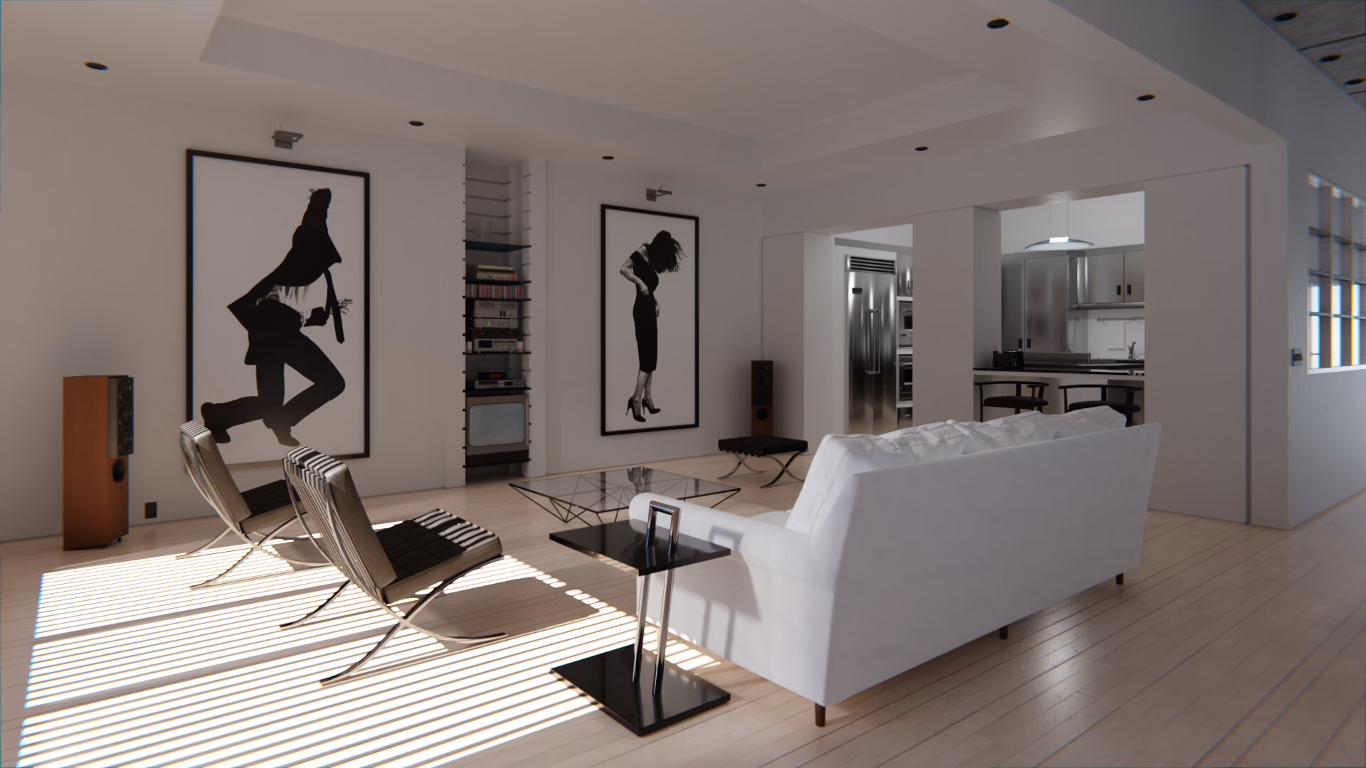 Is Bateman's apartment a good place to live?