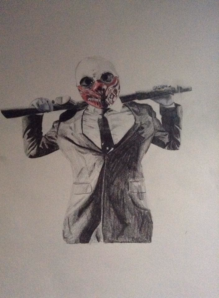 Where can I find amazing payday2 artwork?
