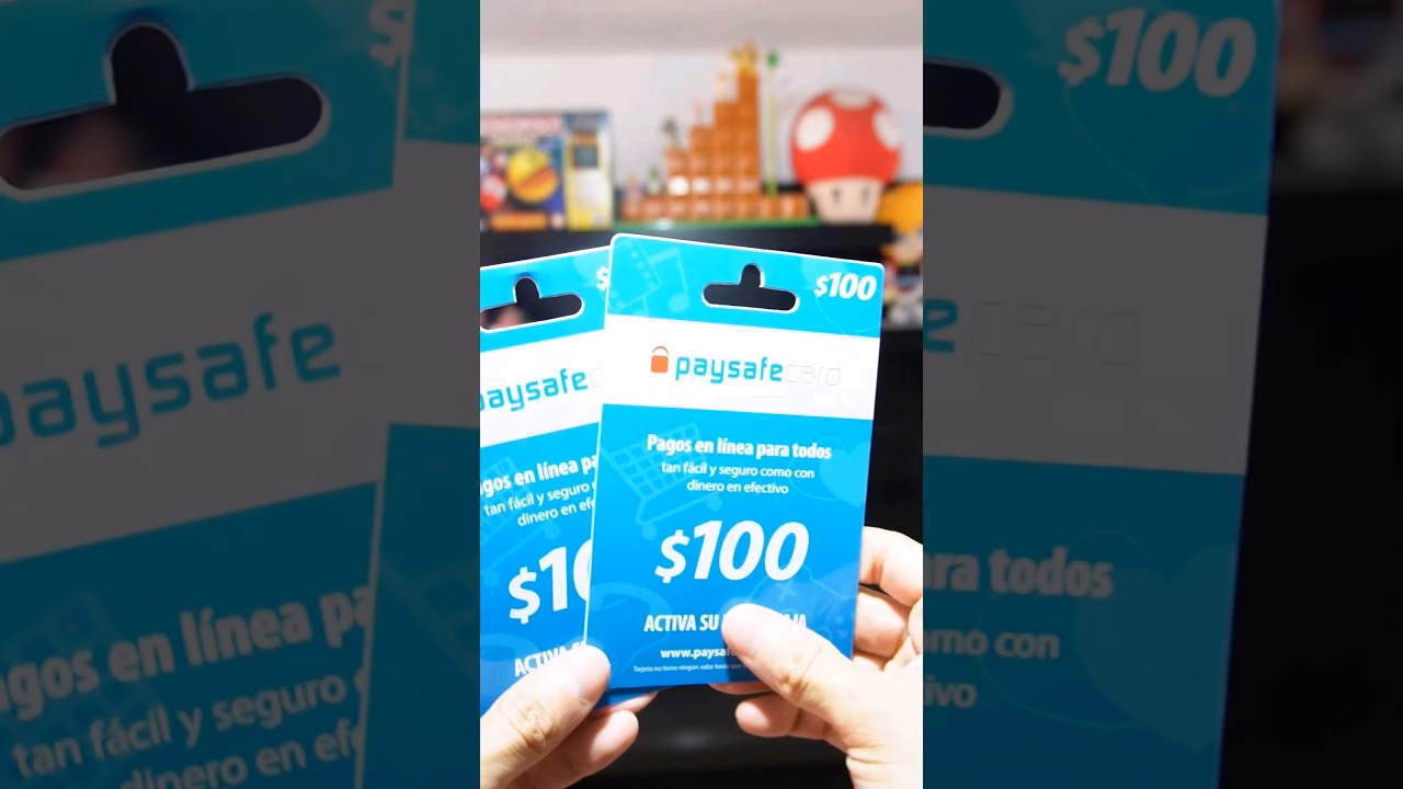 ¿Cómo pagar con paysafecard?