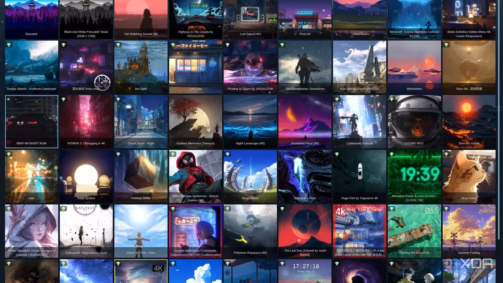 ¿Cómo desactivar los fondos en Wallpaper Engine?